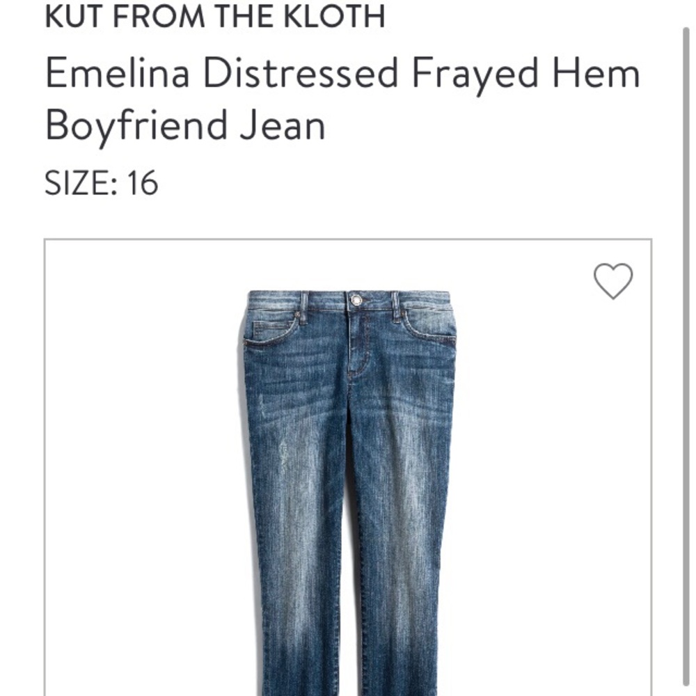 Kut from the Kloth jeans